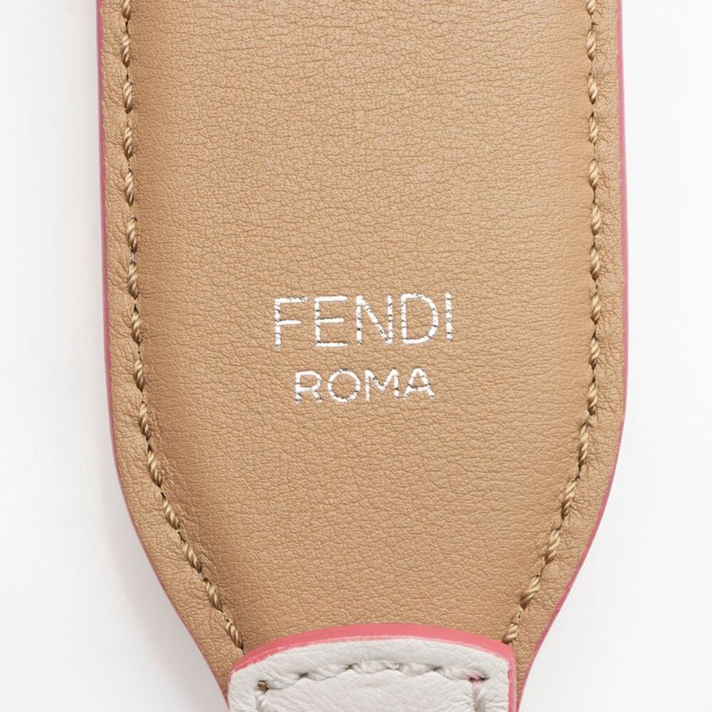 Fendi Studded Leather Strap You Shoulder Strap - Picture 3 of 4